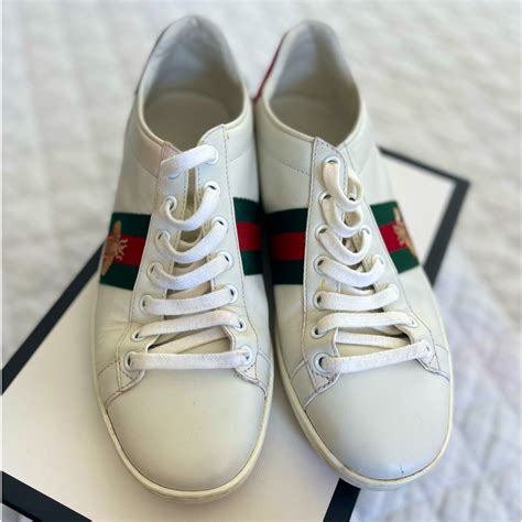 gucci men's new ace low top leather sneakers replica|Gucci Men's New Ace Fake/Not Print Sneakers .